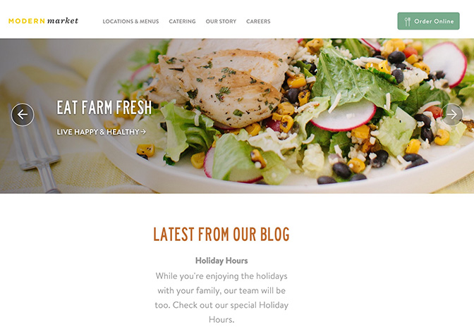 Modern Market Screenshot